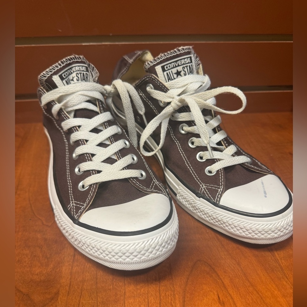 Converse Beige High-Top Sneakers